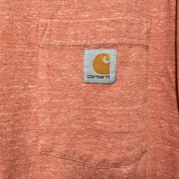 Carhartt K87 Tshirt Salmon Pink Medium - Picture 3 of 5
